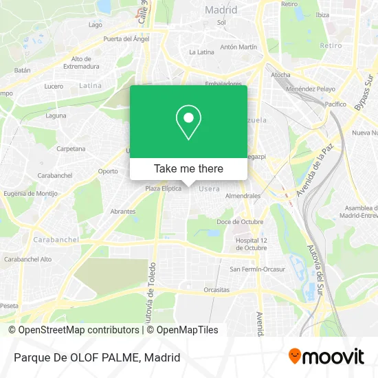 Parque De OLOF PALME map
