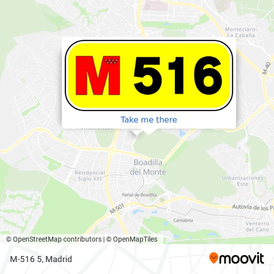 M-516 5 map