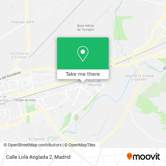 mapa Calle Lola Anglada 2