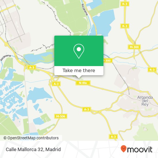 mapa Calle Mallorca 32