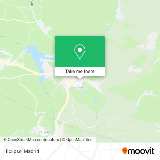 Eclipse map