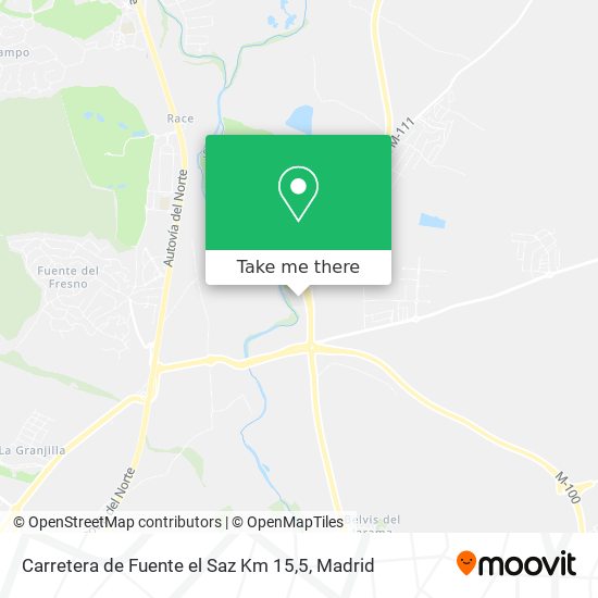 Carretera de Fuente el Saz Km 15,5 map