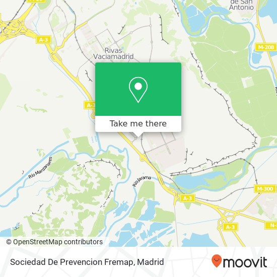 Sociedad De Prevencion Fremap map