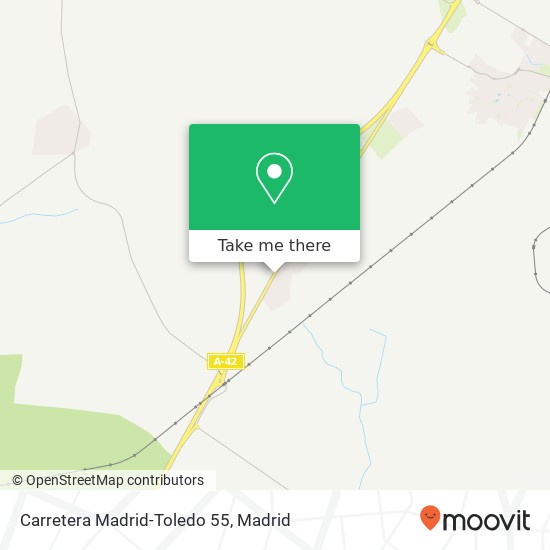 Carretera Madrid-Toledo 55 map