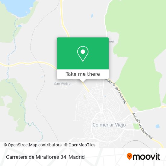 Carretera de Miraflores 34 map