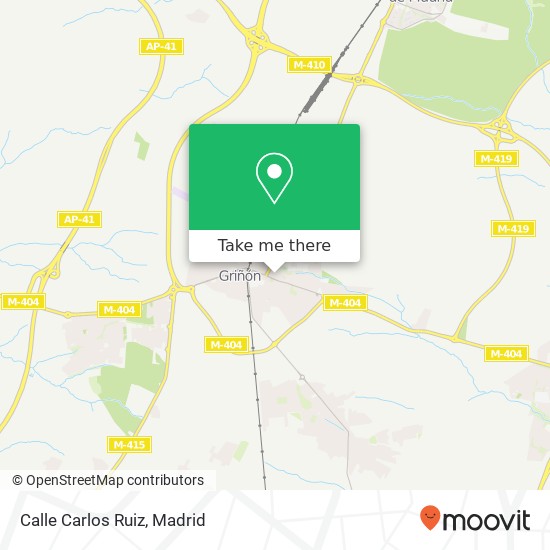 Calle Carlos Ruiz map