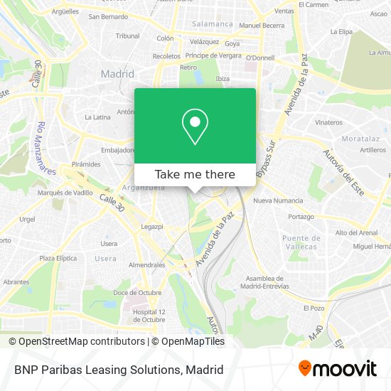 BNP Paribas Leasing Solutions map