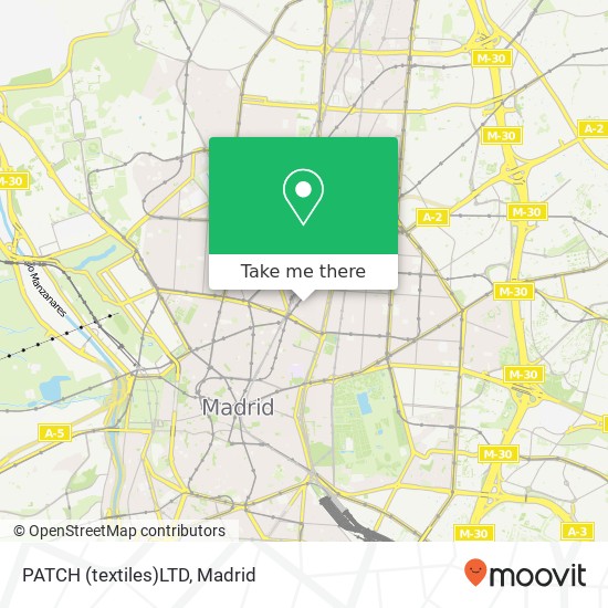 PATCH (textiles)LTD map