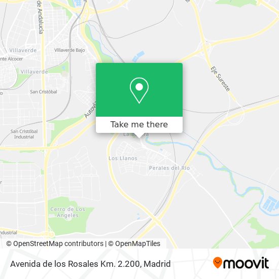 Avenida de los Rosales Km. 2.200 map