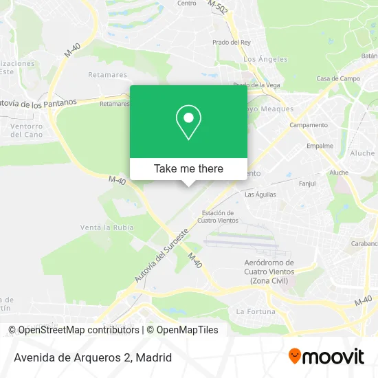Avenida de Arqueros 2 map