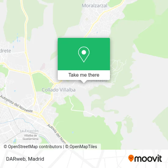 DARweb map