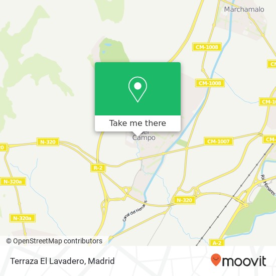 Terraza El Lavadero map