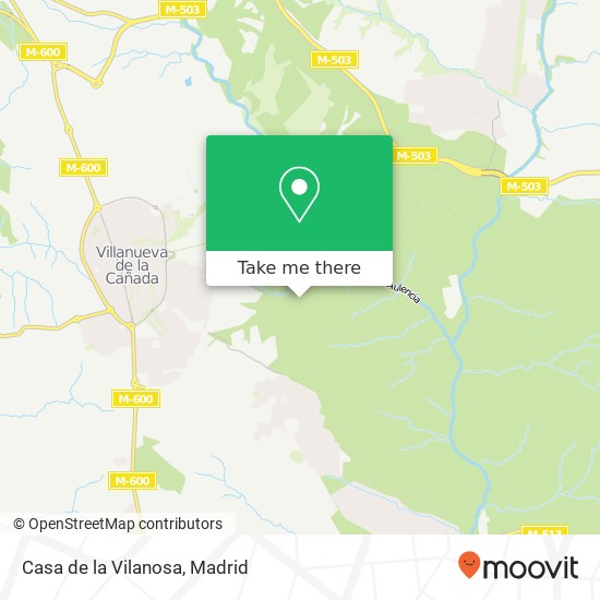 mapa Casa de la Vilanosa