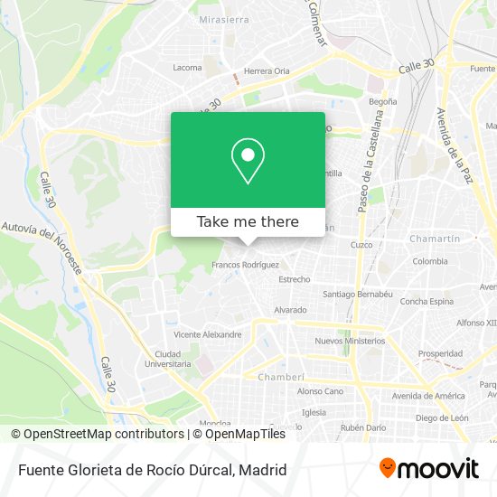 Fuente Glorieta de Rocío Dúrcal map