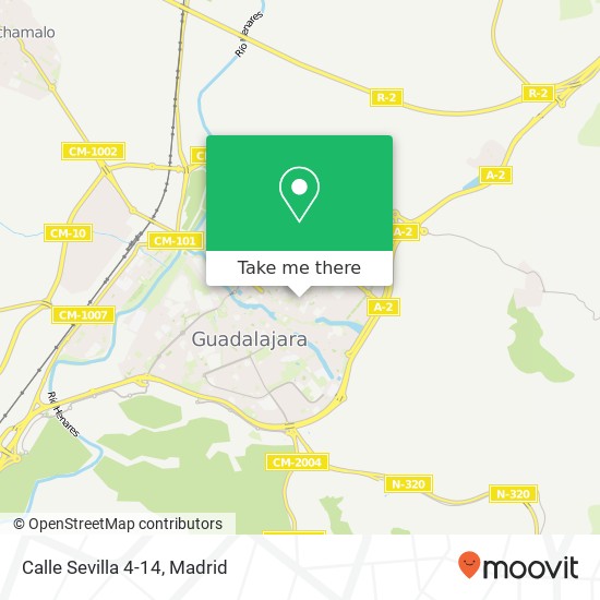 Calle Sevilla 4-14 map