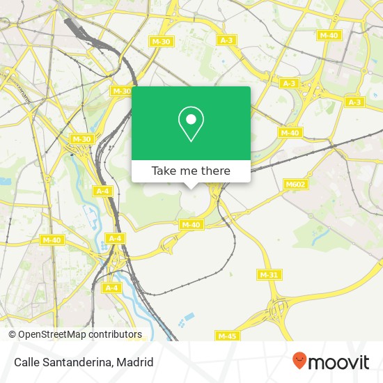 mapa Calle Santanderina