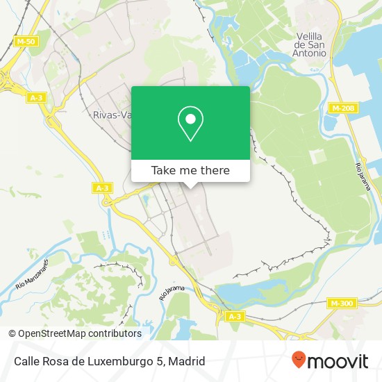Calle Rosa de Luxemburgo 5 map