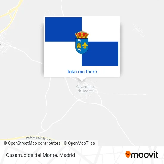 Casarrubios del Monte map