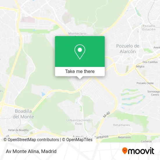Av Monte Alina map