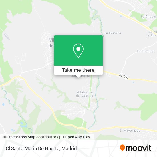 Cl Santa Maria De Huerta map