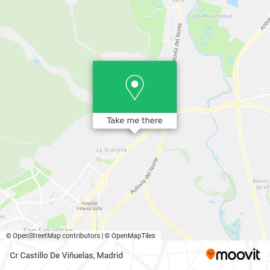 Cr Castillo De Viñuelas map