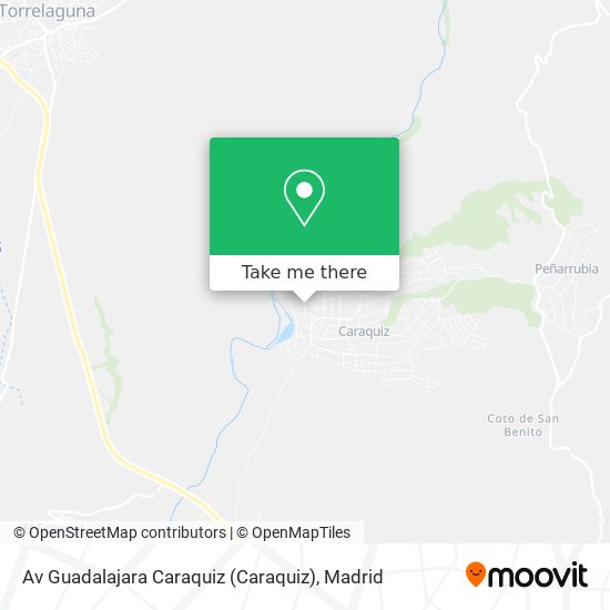 mapa Av Guadalajara Caraquiz