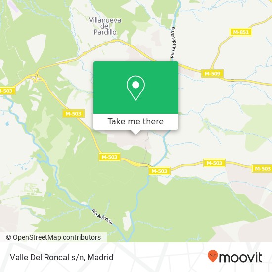 Valle Del Roncal s/n map