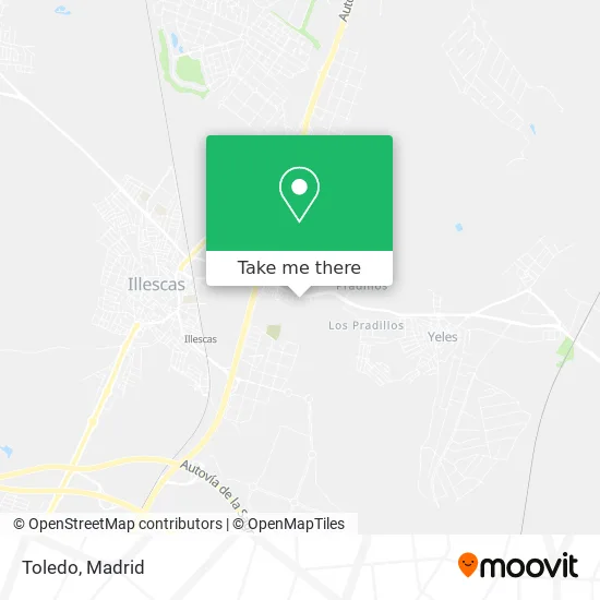 Toledo map