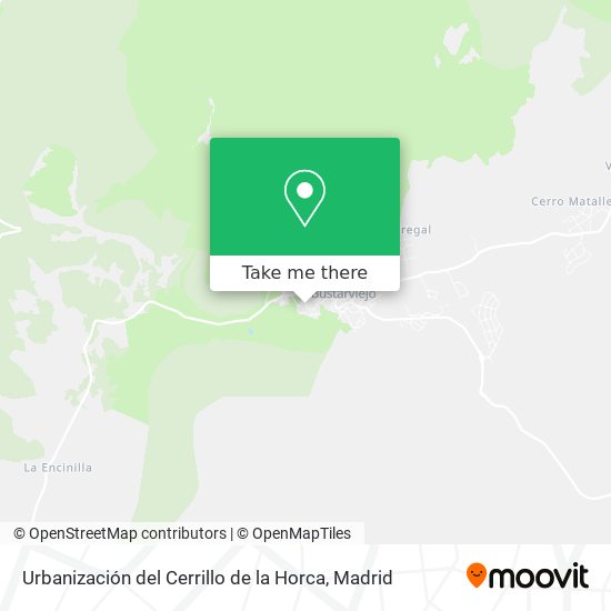 Urbanización del Cerrillo de la Horca map