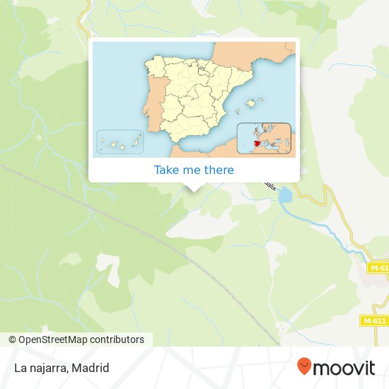 mapa La najarra