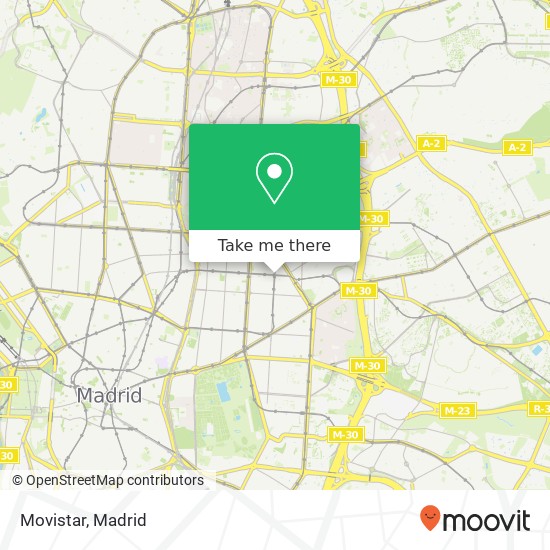 Movistar map