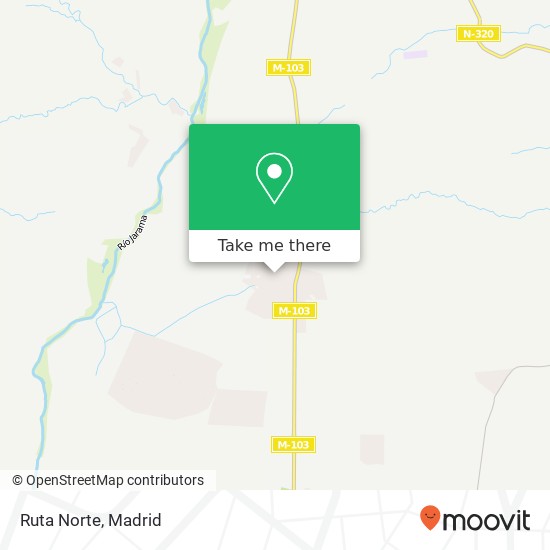 Ruta Norte map