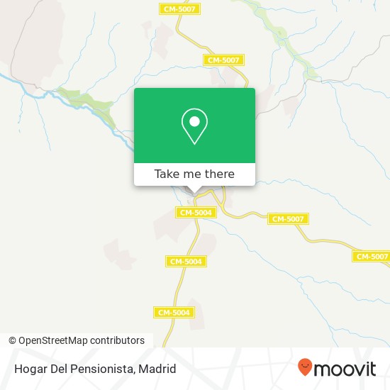 Hogar Del Pensionista map