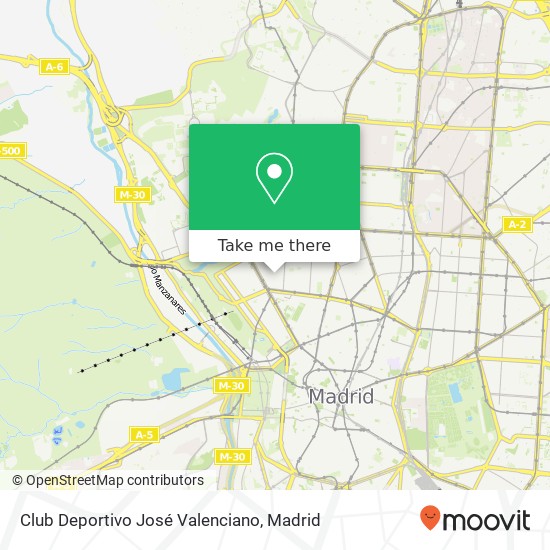 Club Deportivo José Valenciano map