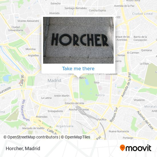 Horcher map