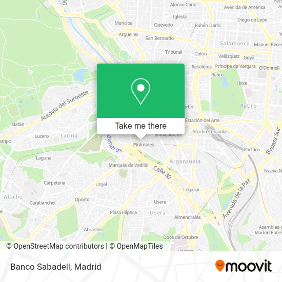 Banco Sabadell map