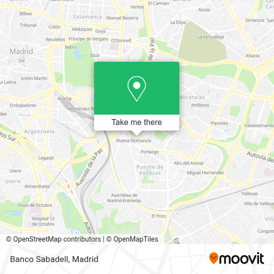 Banco Sabadell map