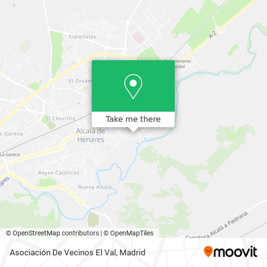 mapa Asociación De Vecinos El Val