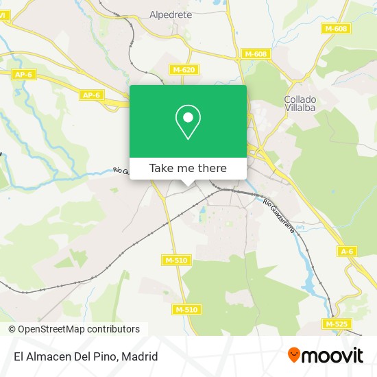 El Almacen Del Pino map