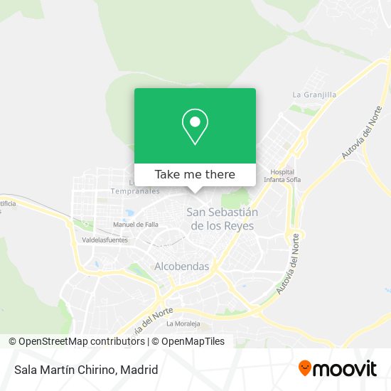 mapa Sala Martín Chirino