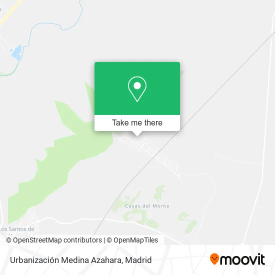Urbanización Medina Azahara map