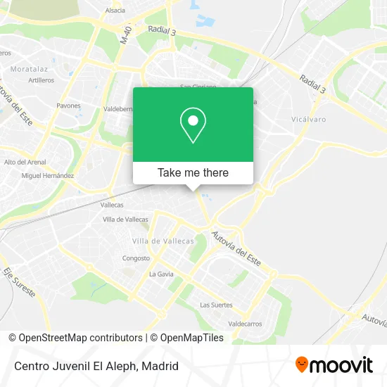 Centro Juvenil El Aleph map