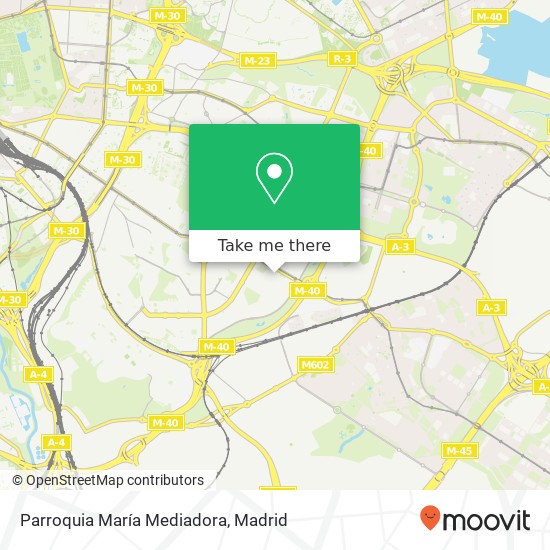 Parroquia María Mediadora map