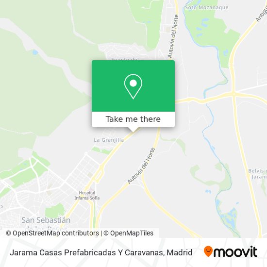 Jarama Casas Prefabricadas Y Caravanas map
