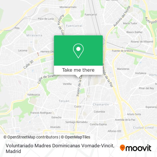 mapa Voluntariado Madres Dominicanas Vomade-Vincit