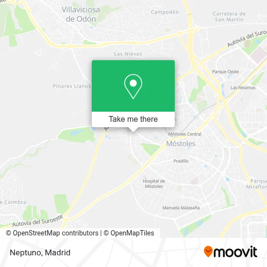 Neptuno map