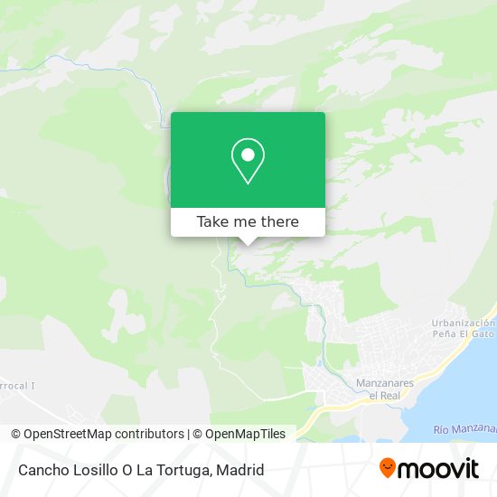 Cancho Losillo O La Tortuga map