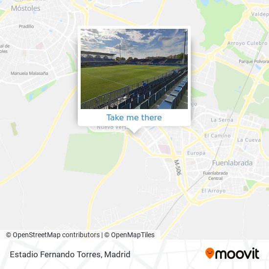 Estadio Fernando Torres map