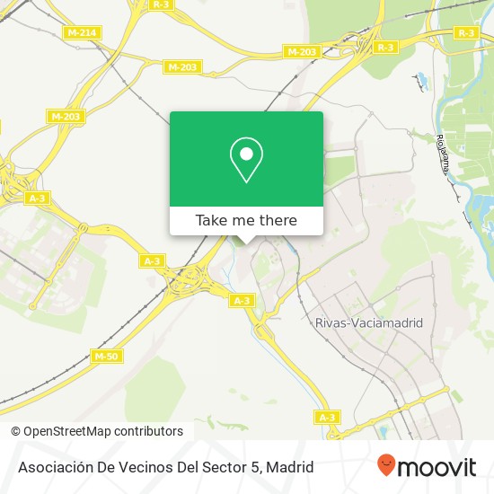 Asociación De Vecinos Del Sector 5 map