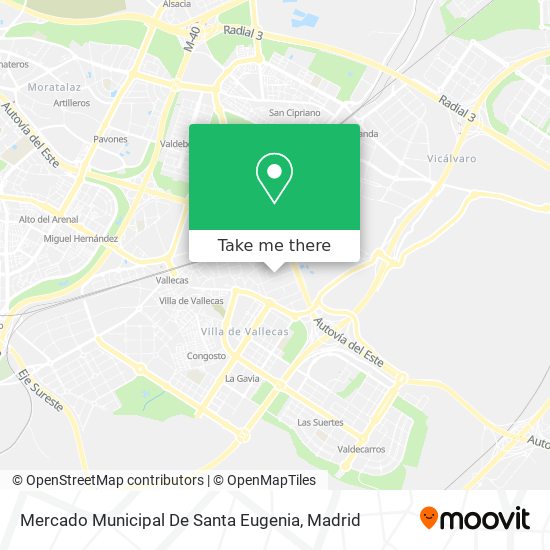 Mercado Municipal De Santa Eugenia map